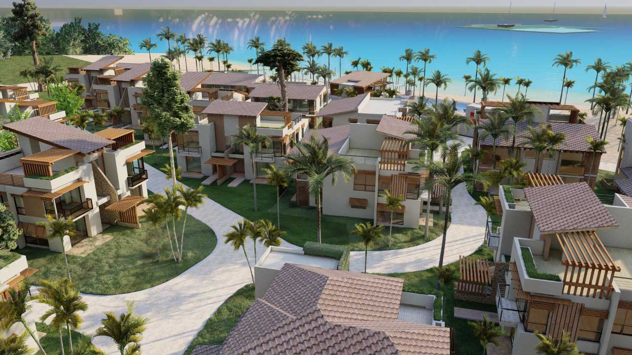 Villas con acceso a la playa - Playa del Sol Cabarete